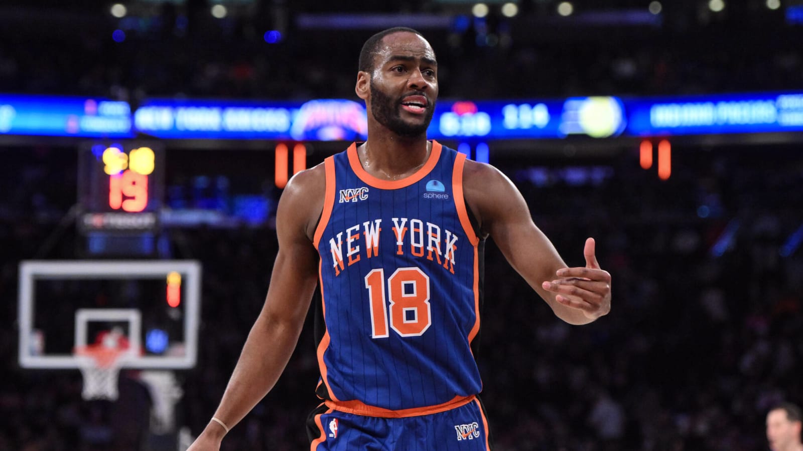 Alec Burks has stepped up for the Knicks when they need him the most