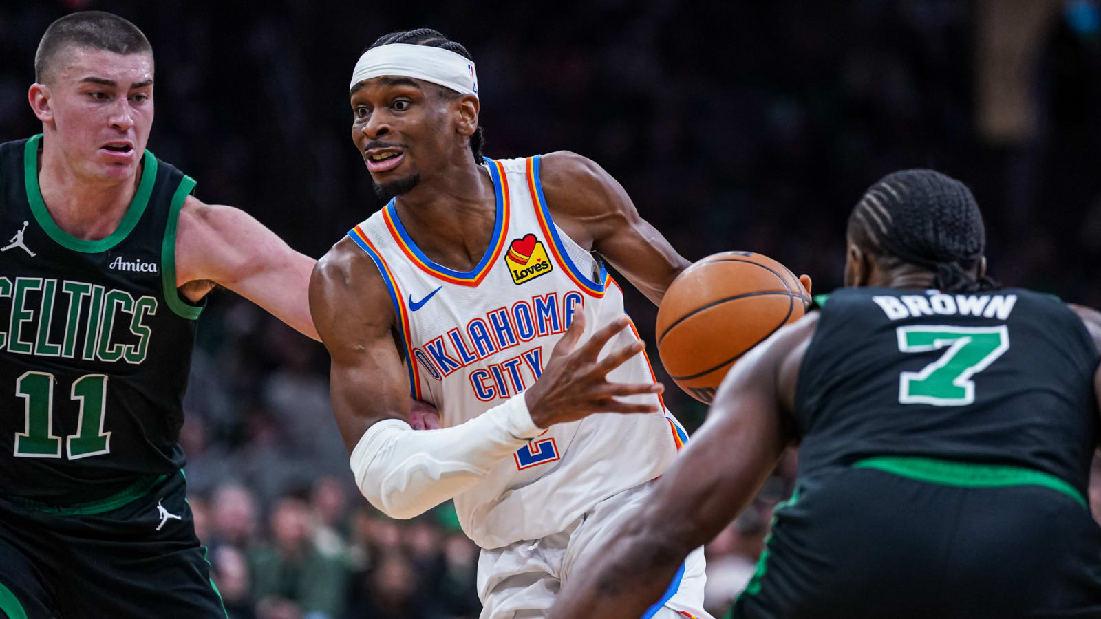 Thunder officially clinch playoff spot with gritty road win over Celtics