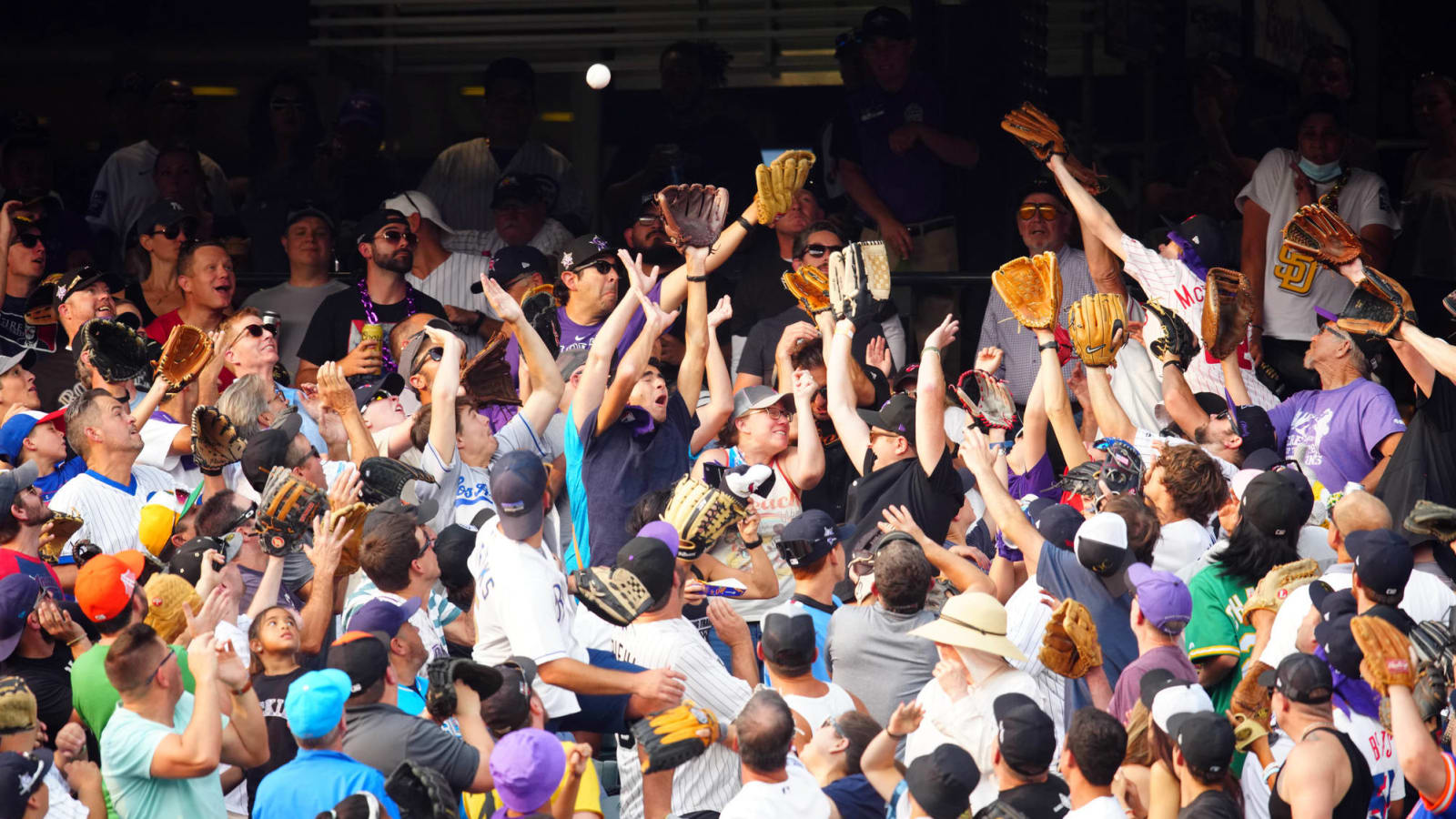 Watch: Fan takes epic tumble chasing after ball in Home Run Derby