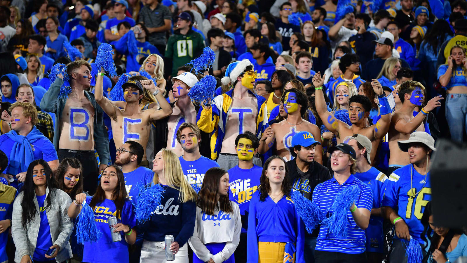 UCLA Student Section Relocated at Rose Bowl - UCLA