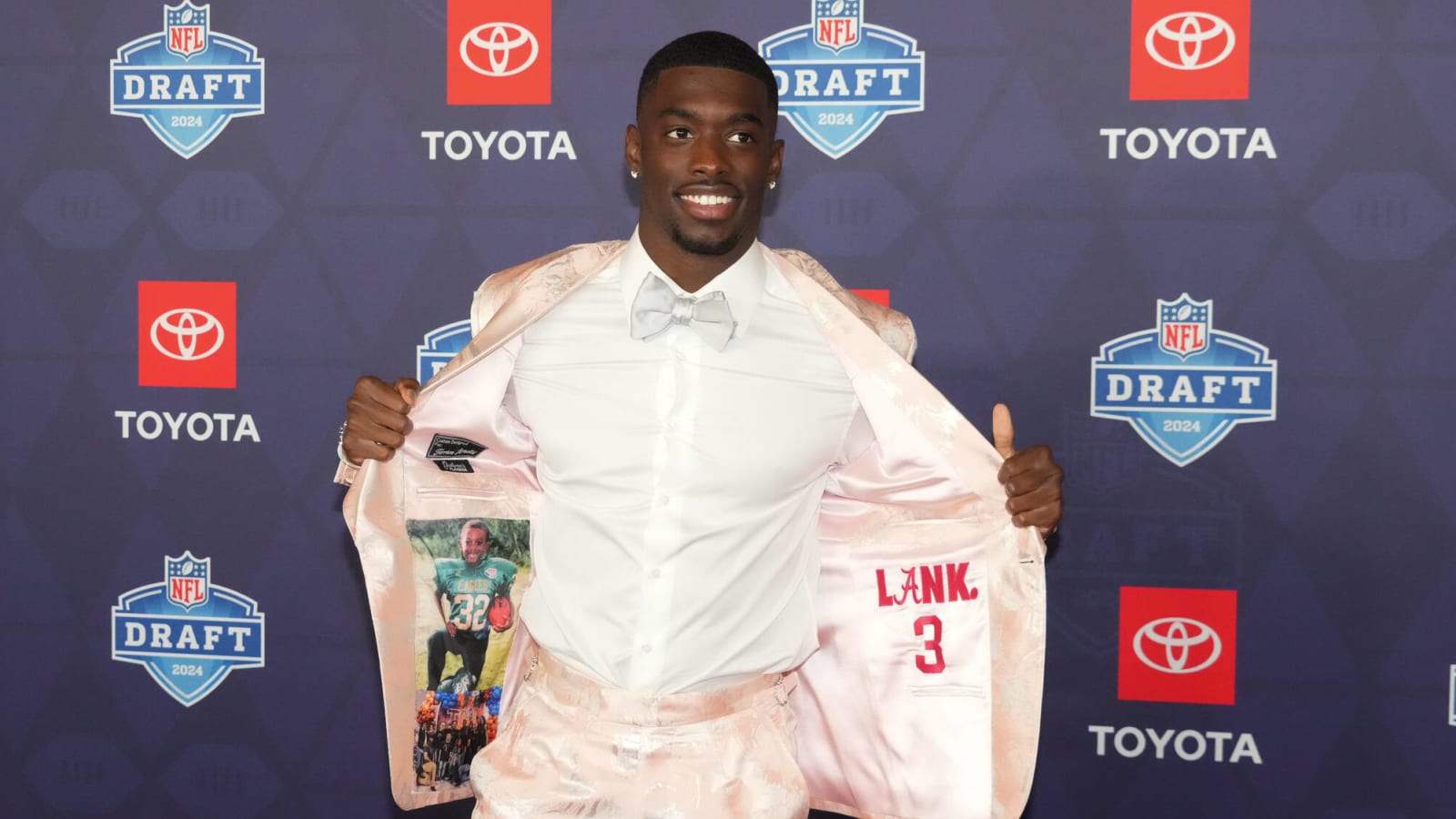  Alabama players show up in style to the 2024 NFL Draft