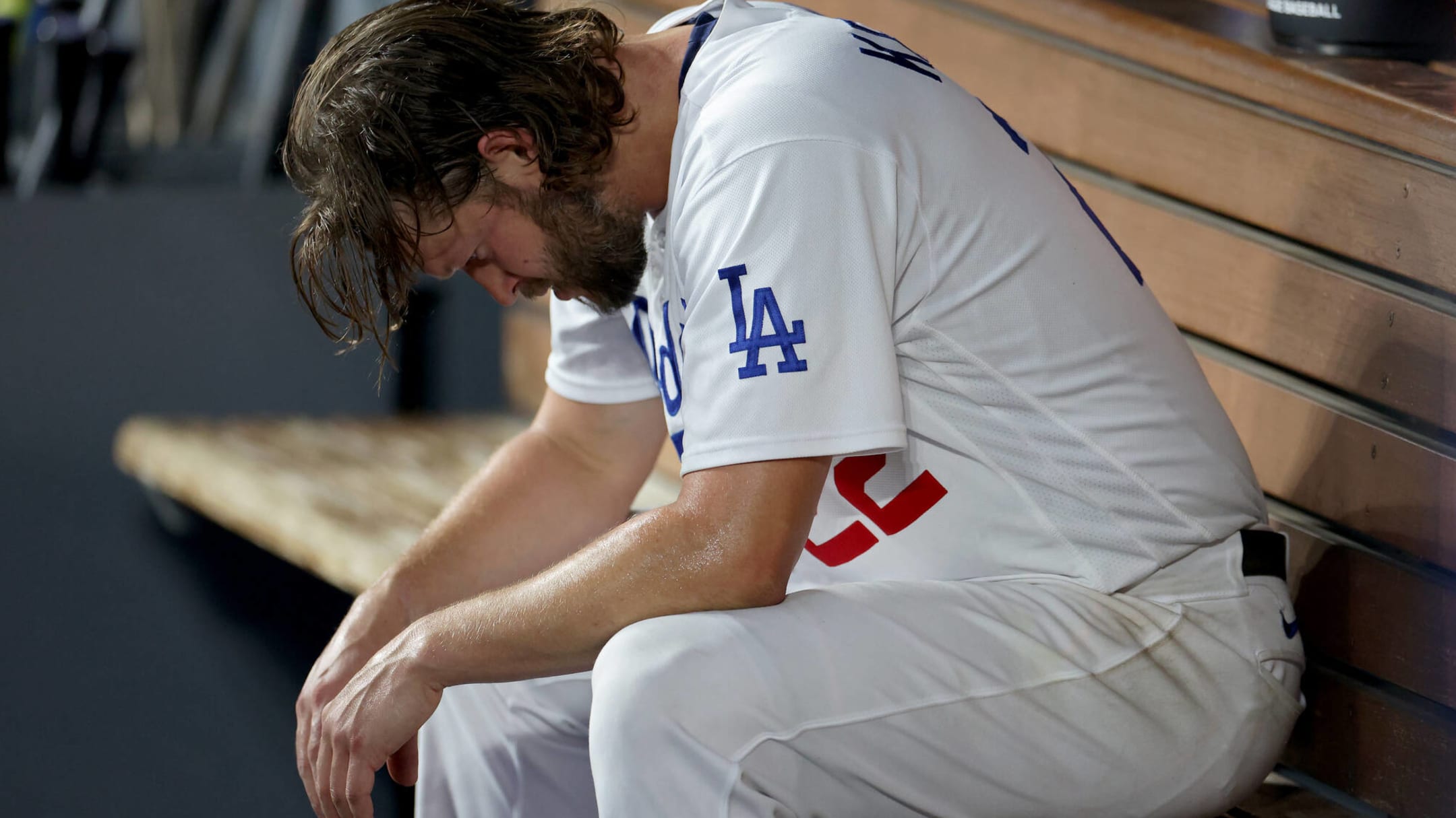 Autographed Brooklyn Dodgers Jersey: Clayton Kershaw #22 (LAD@KC 8