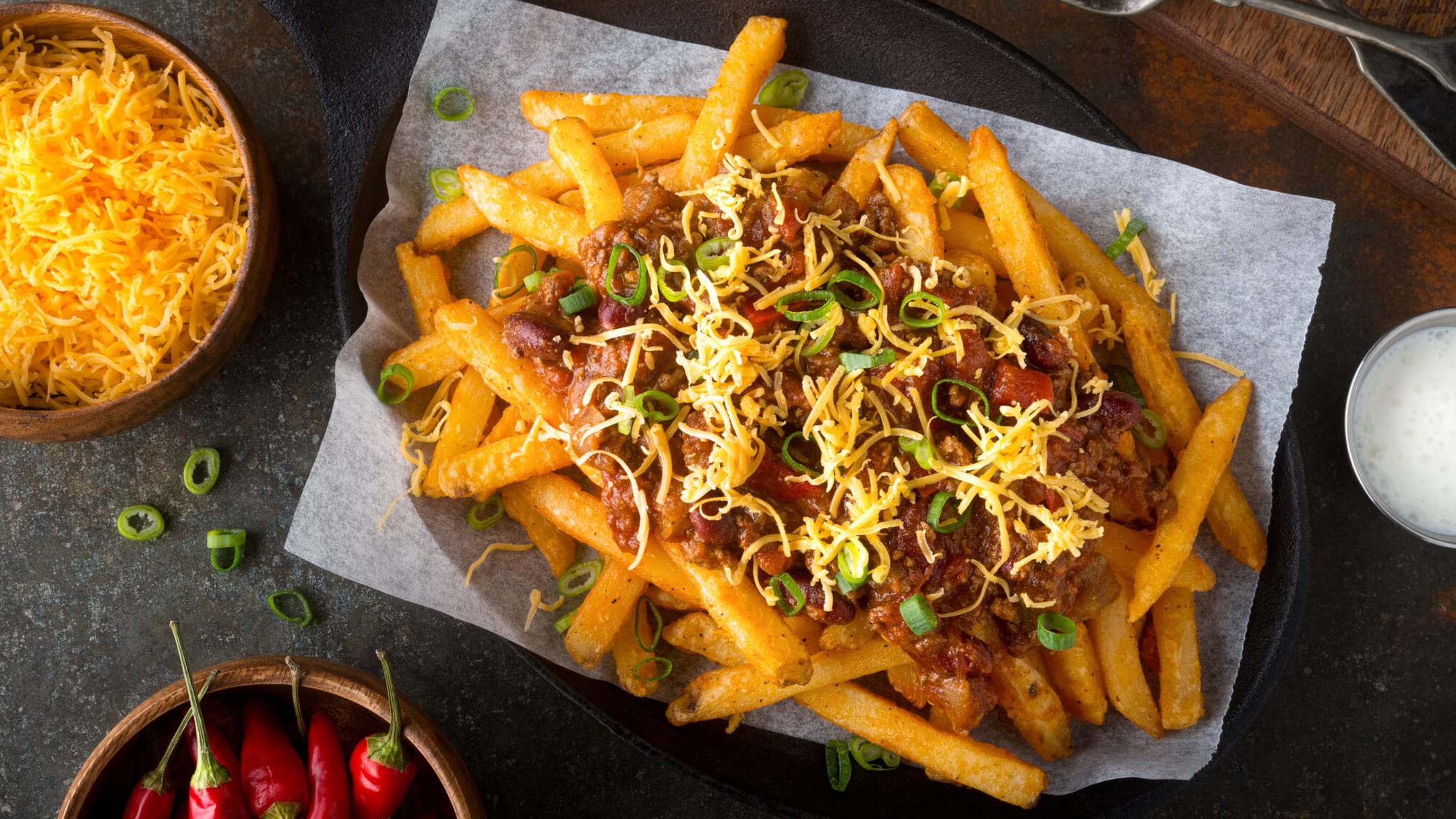 Homemade French Fries - Dinner at the Zoo