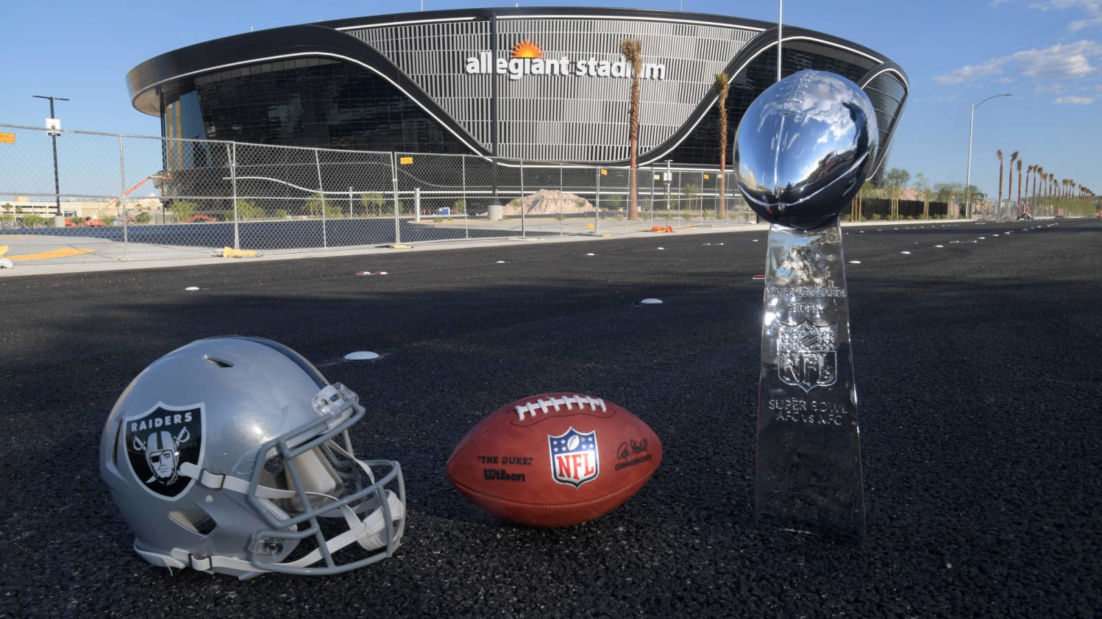 Allegiant Stadium's 85-foot Al Davis torch is world's largest 3D-printed object