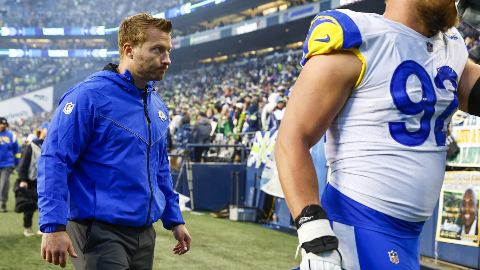 Report: Rams have ‘contingency plan’ if head coach Sean McVay leaves