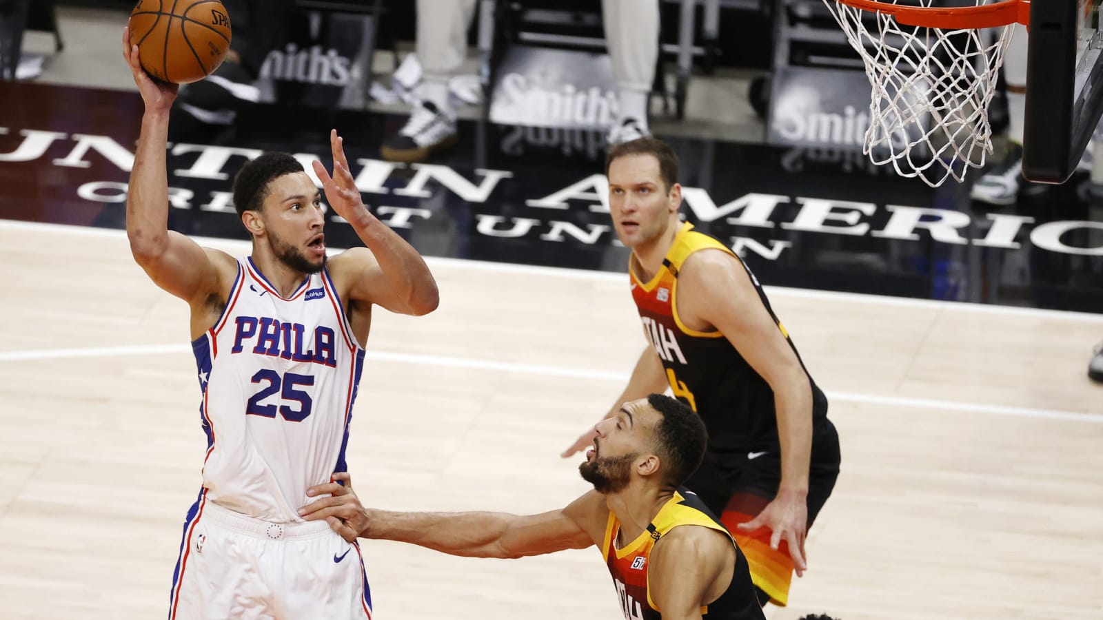 Ben Simmons takes shots at Rudy Gobert's DPOY candidacy