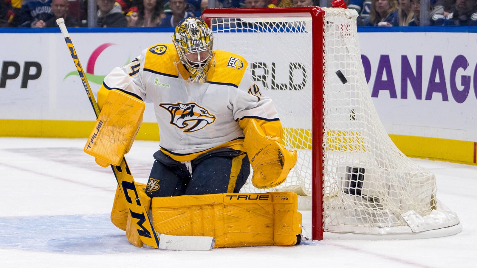 Juuse Saros Showed Up In a Big Way When Predators Needed Him Most