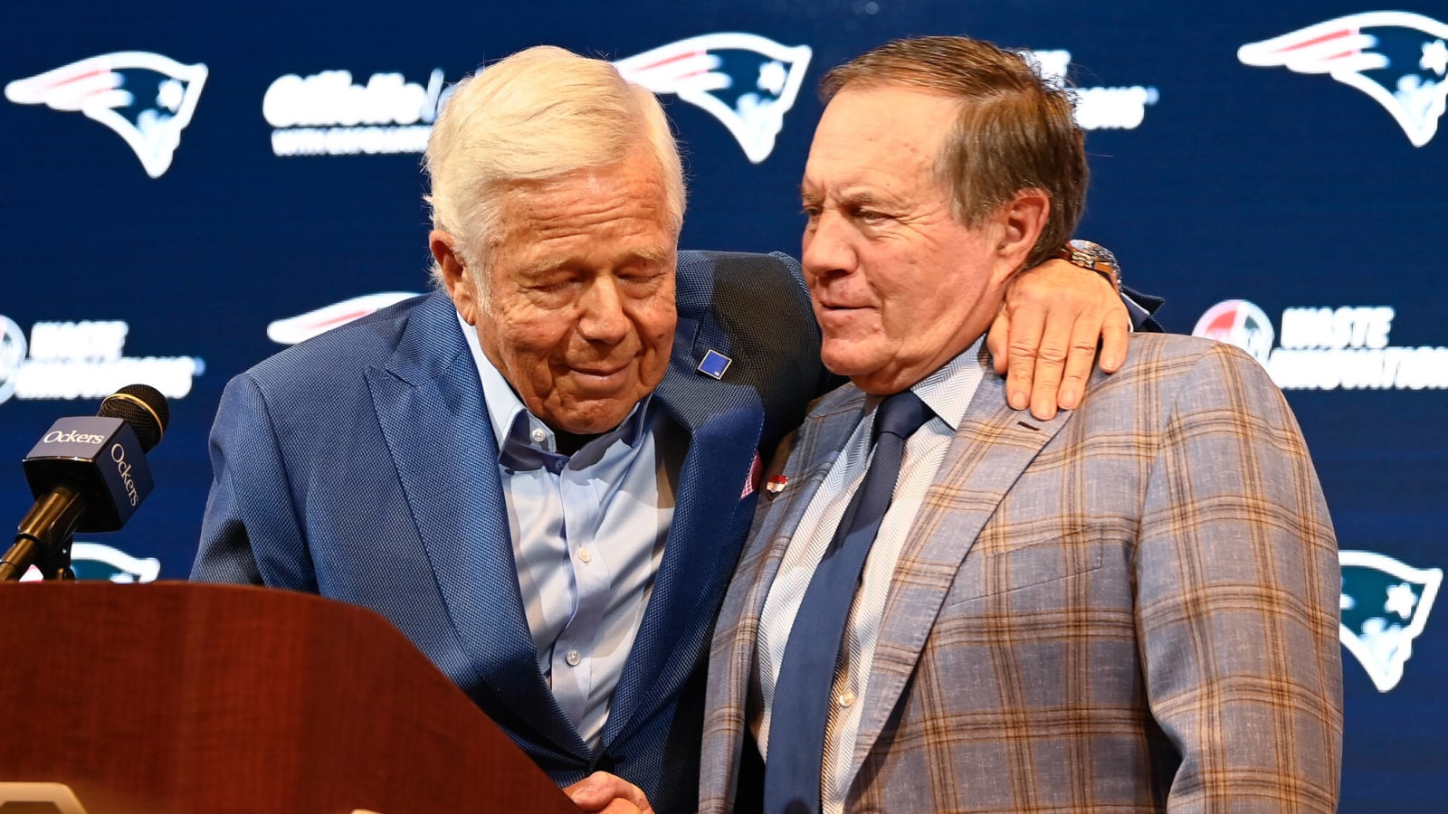 Former Patriots WR details tension between Belichick, Kraft at Brady roast