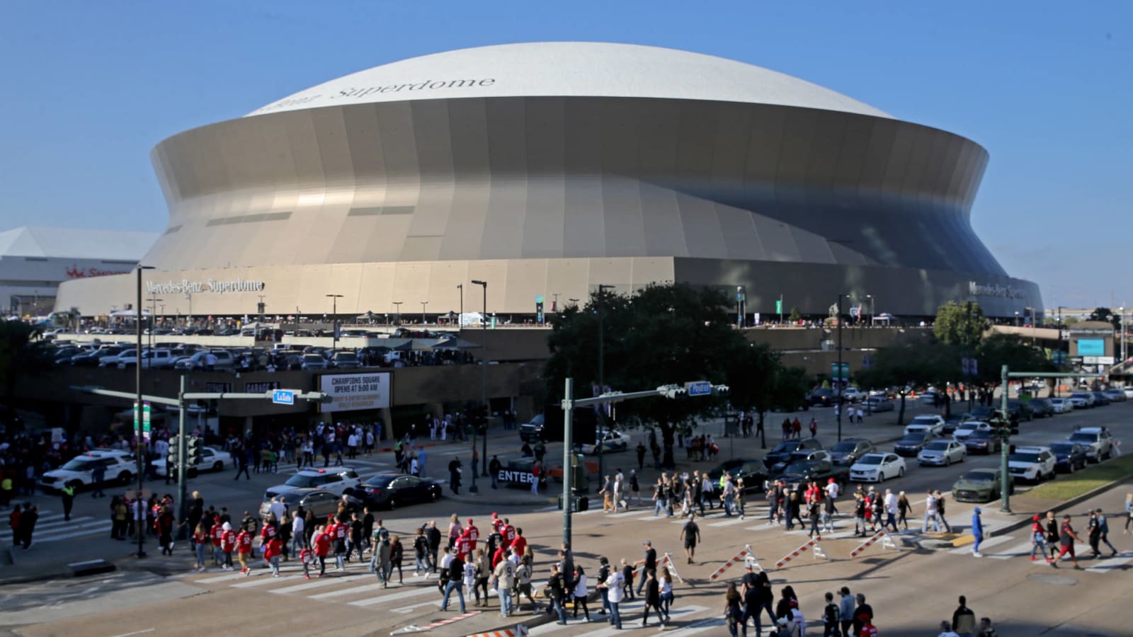 Saints' Caesars Superdome structurally OK after roof catches fire