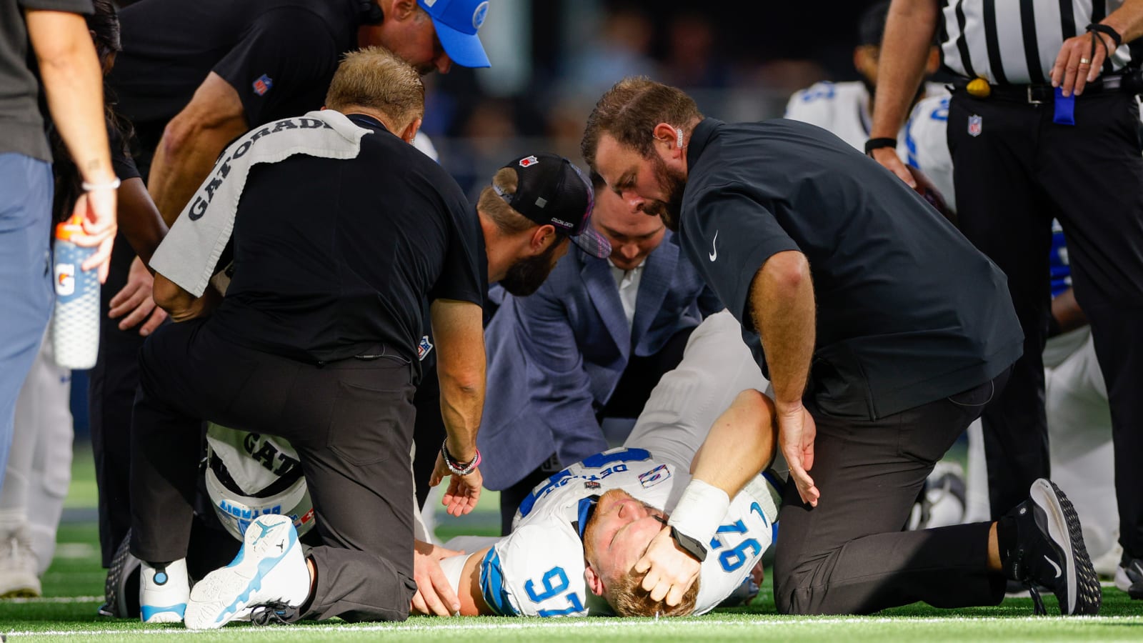Lions’ Aidan Hutchinson undergoes surgery