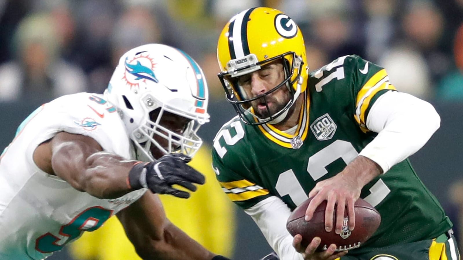 Breaking down Aaron Rodgers' history against the Dolphins