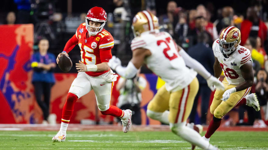 Jason Mcintyre picks 49ers to stop Patrick Mahomes’ Chiefs three-peat and win the Super Bowl