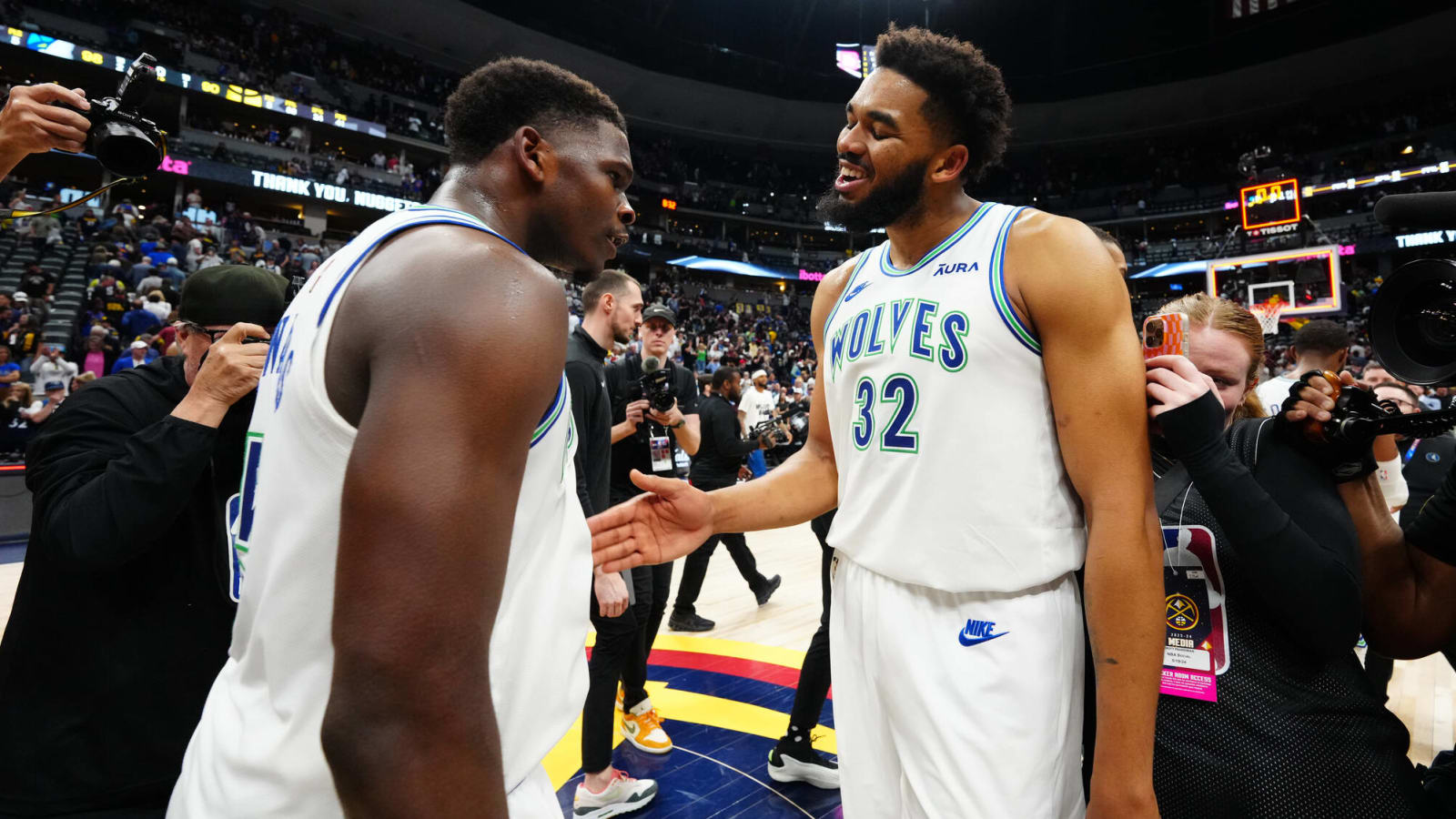 'How much more we gotta lose?' Karl Anthony-Towns and Anthony Edwards leave media in splits with hilarious answer
