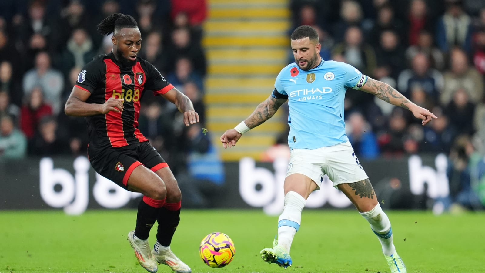 Kyle Walker deserves credit for playing against Bournemouth