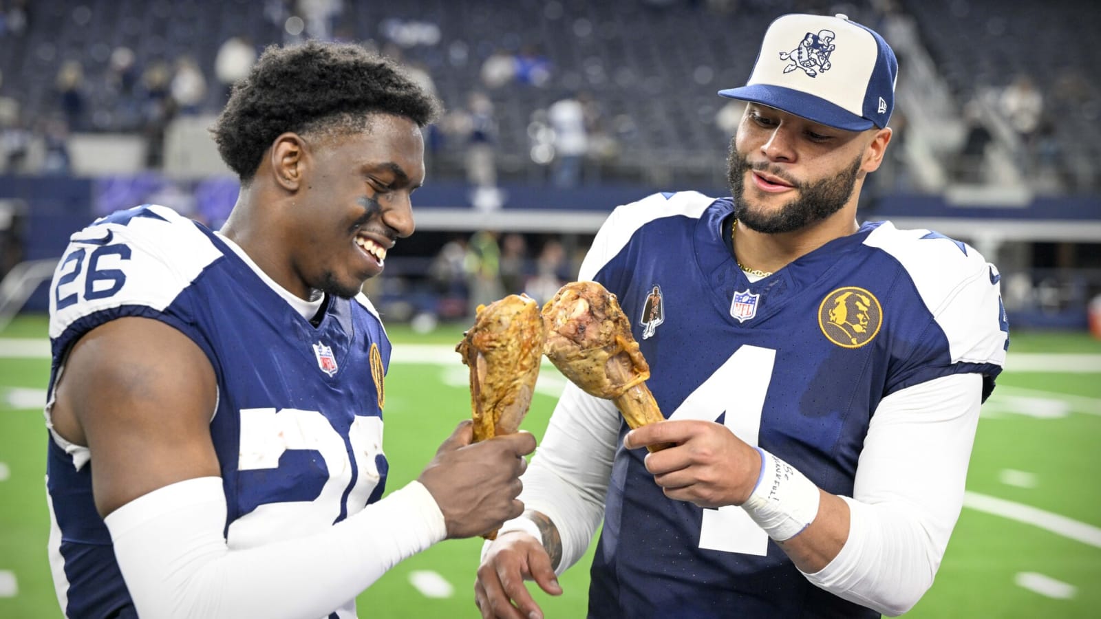 The 'NFL Turkey Leg/Galloping Gobbler Award winners' quiz