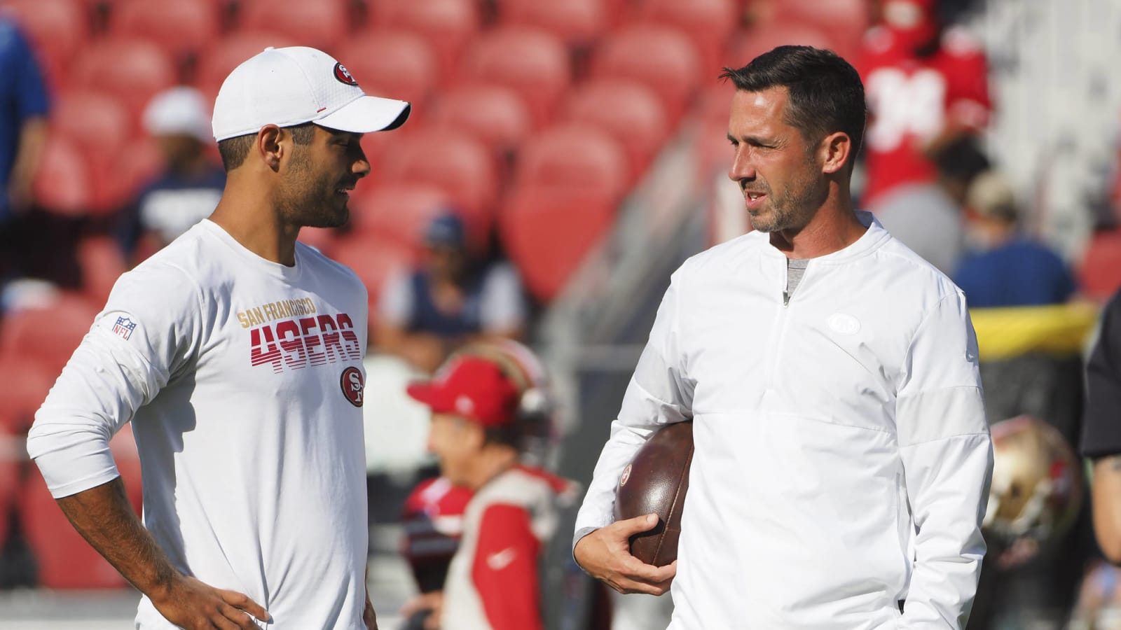 49ers HC Kyle Shanahan throws support behind Jimmy Garoppolo