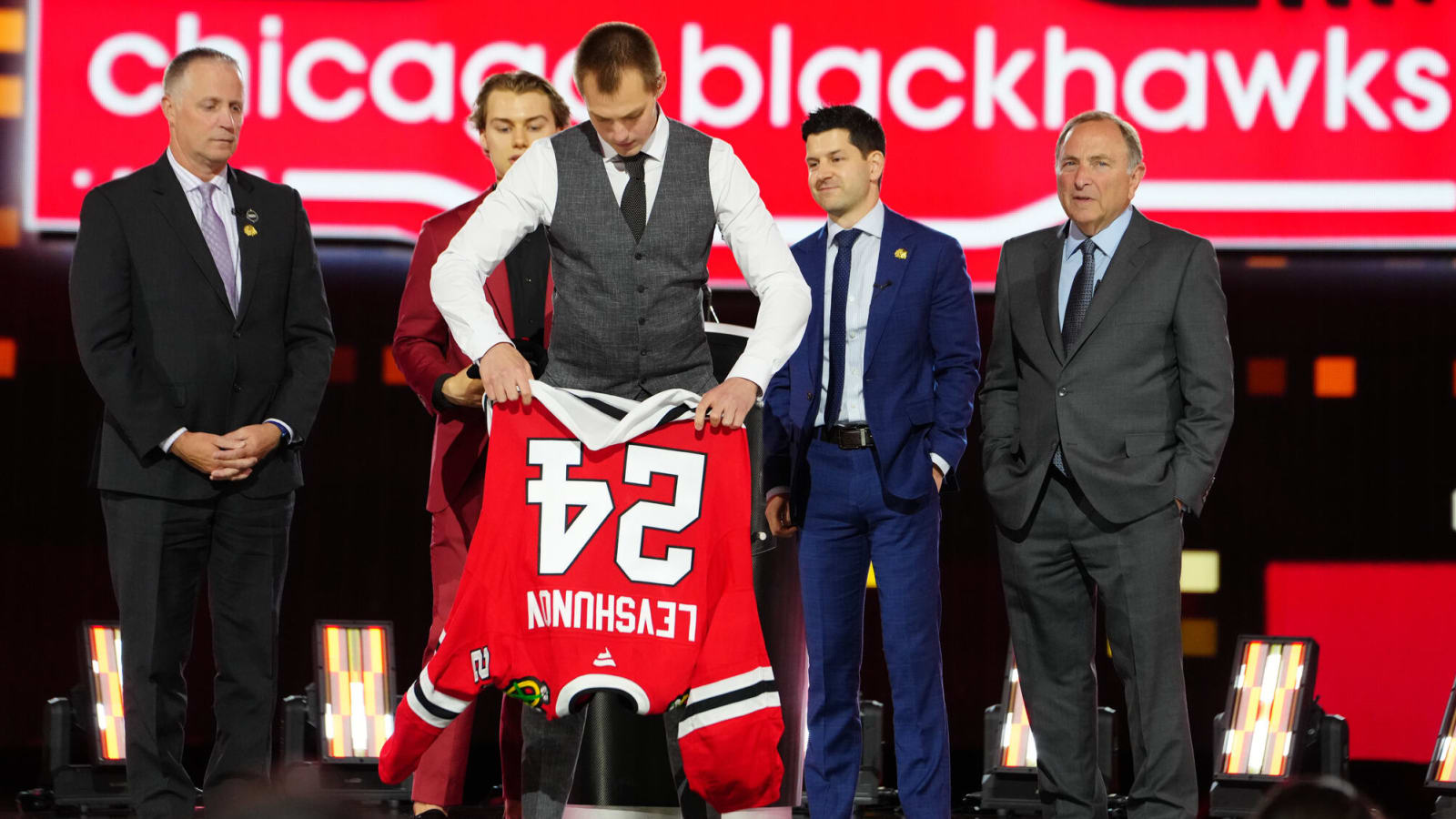 Blackhawks' Artyom Levshunov recalled, expected to make NHL debut