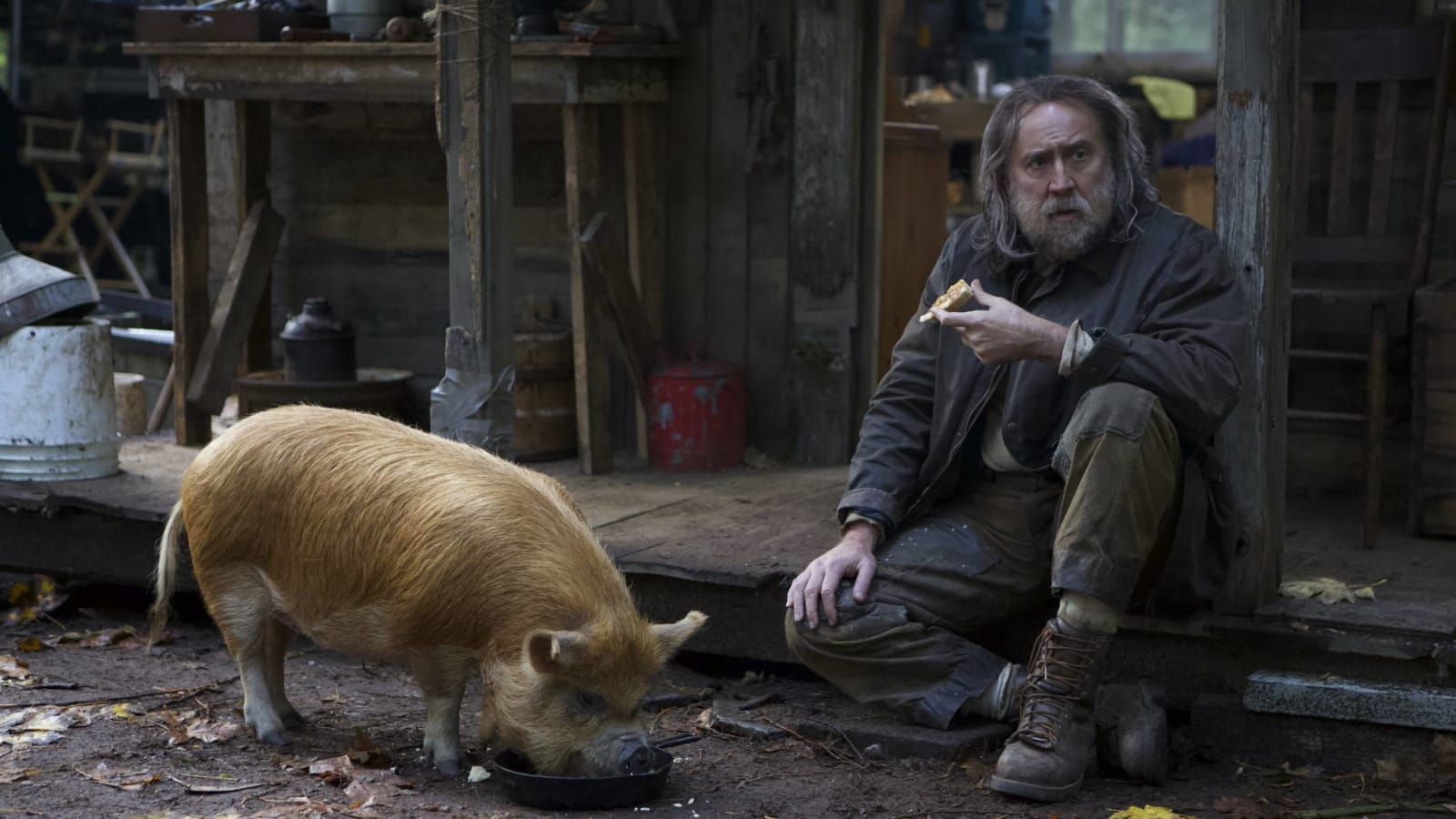 Nicolas Cage 'will never see' his new film 'Pig': 'That's too bizarre'