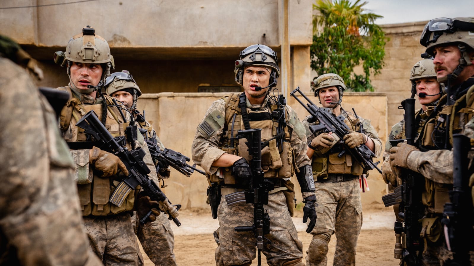 The cast of 'Warfare' pleading for Marvel crossovers