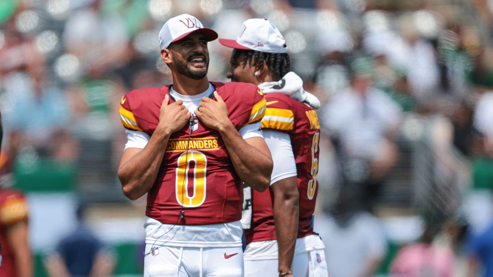 Commanders Activating QB Marcus Mariota, Elevate Two Players
