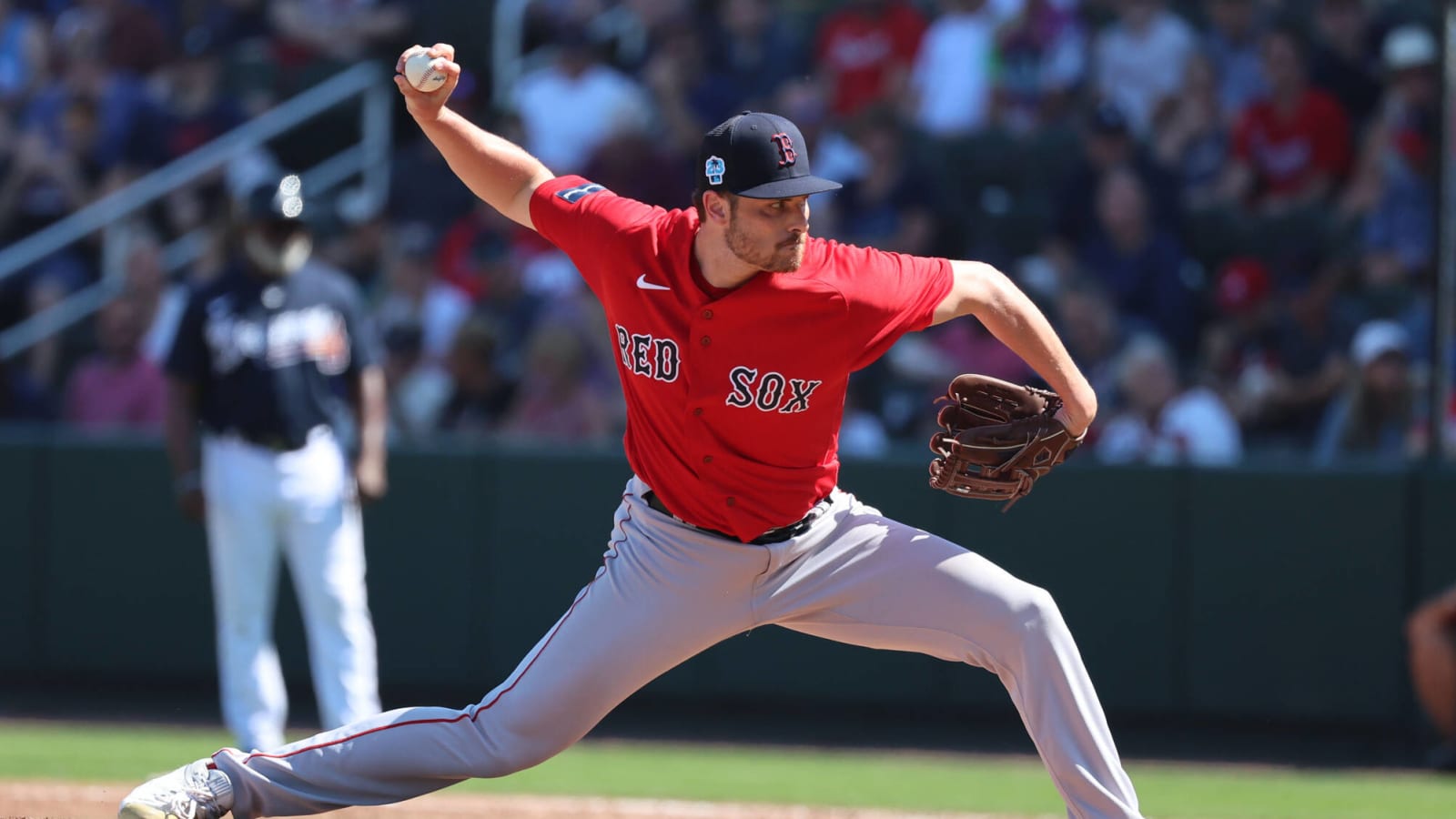 Red Sox reliever Wyatt Mills shut down with flexor issue, likely to start season on injured list