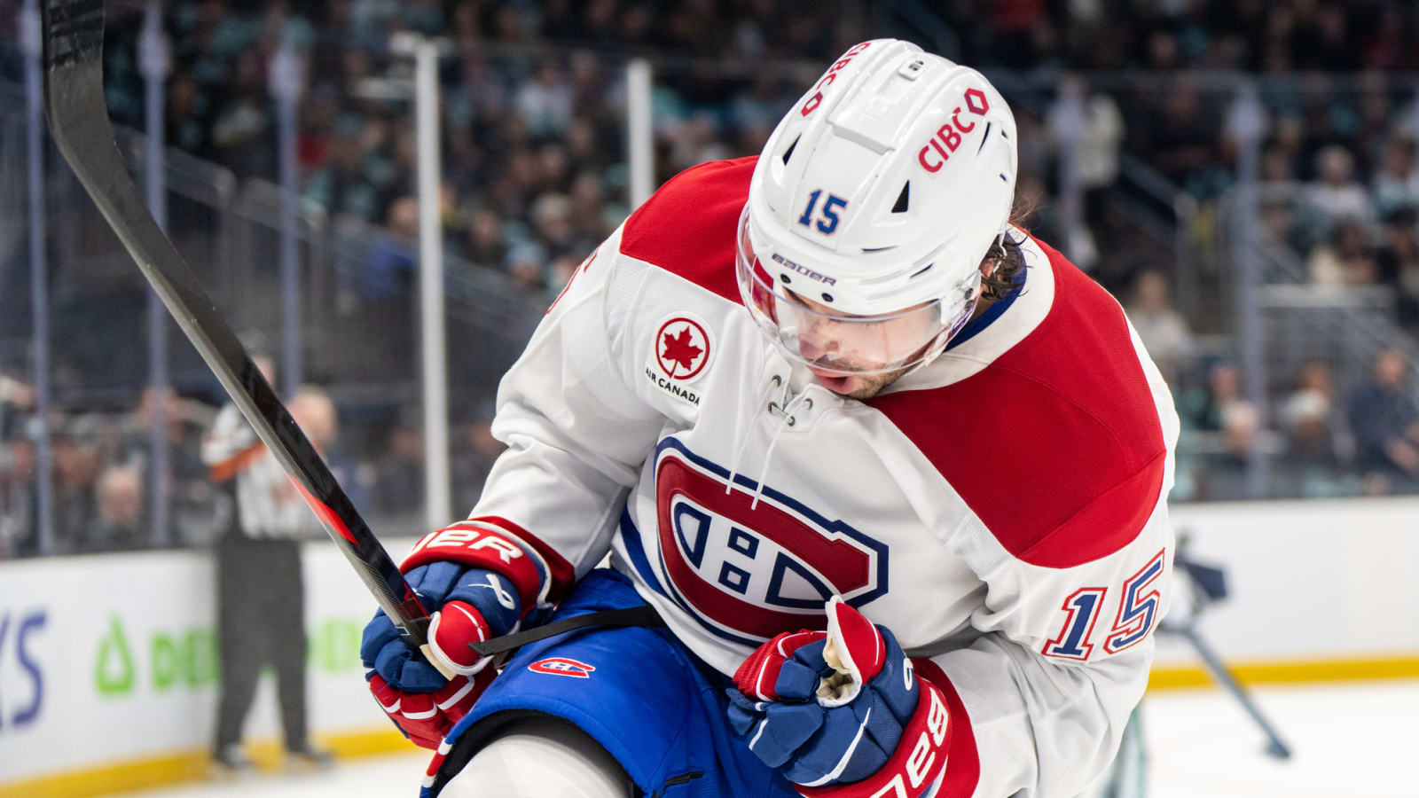 Newhook on Habs Center Stage