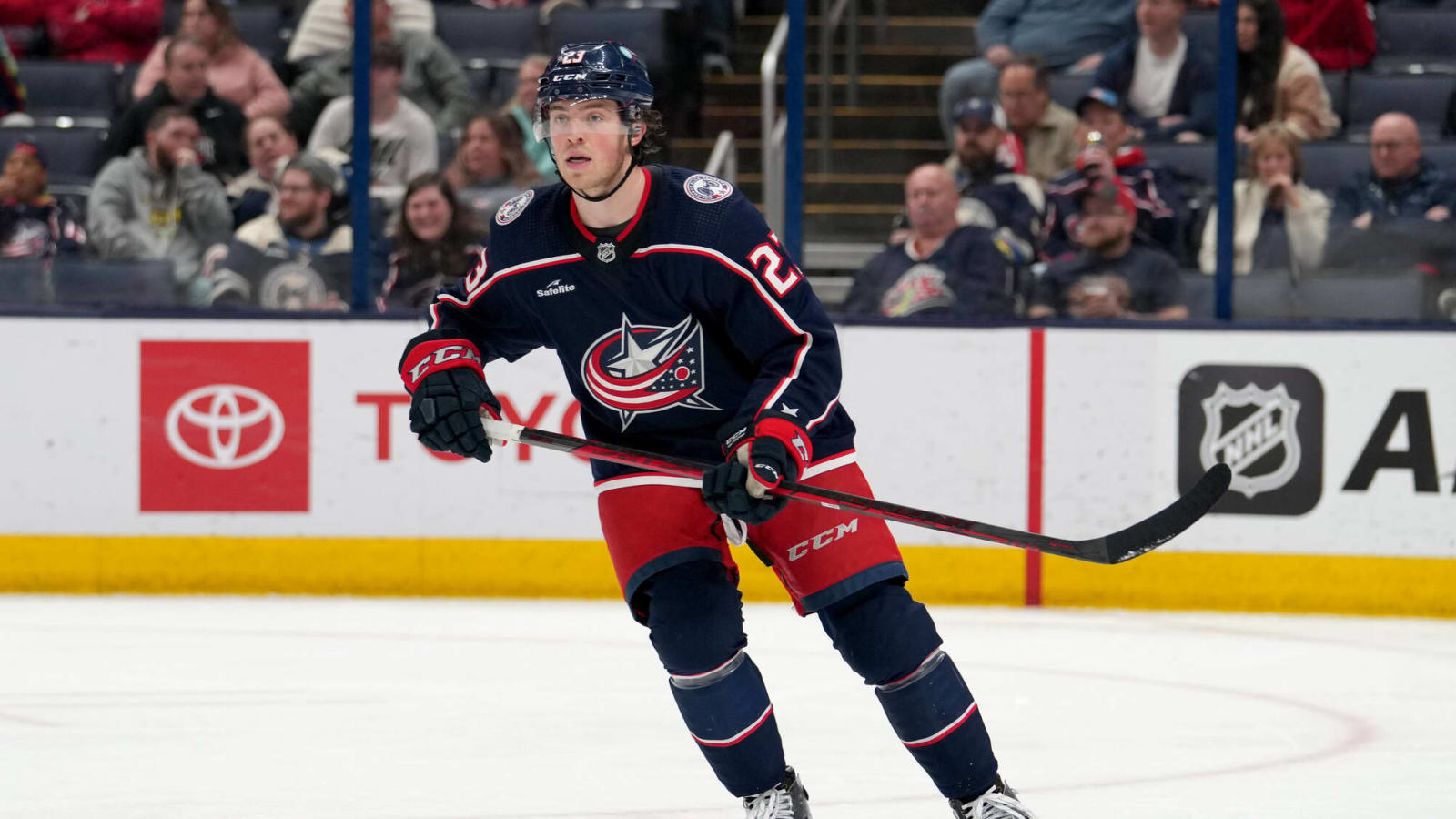 Blue Jackets recall defenseman on emergency basis