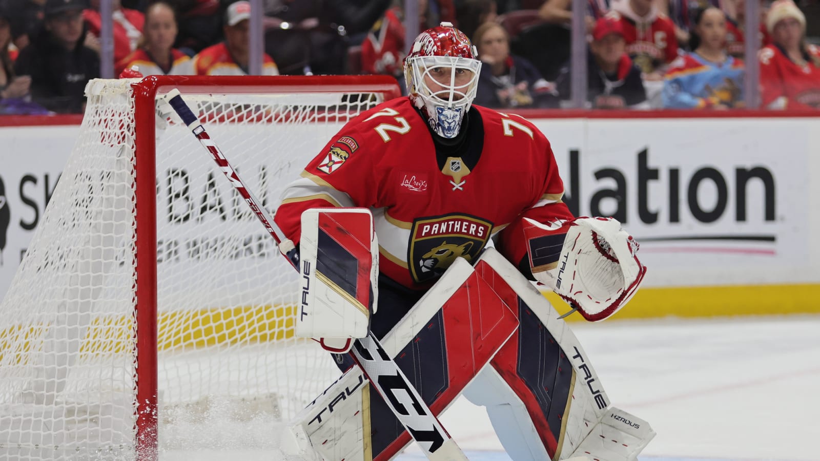 The Sergei Bobrovsky Hockey Fights Cancer Mask Up for Auction