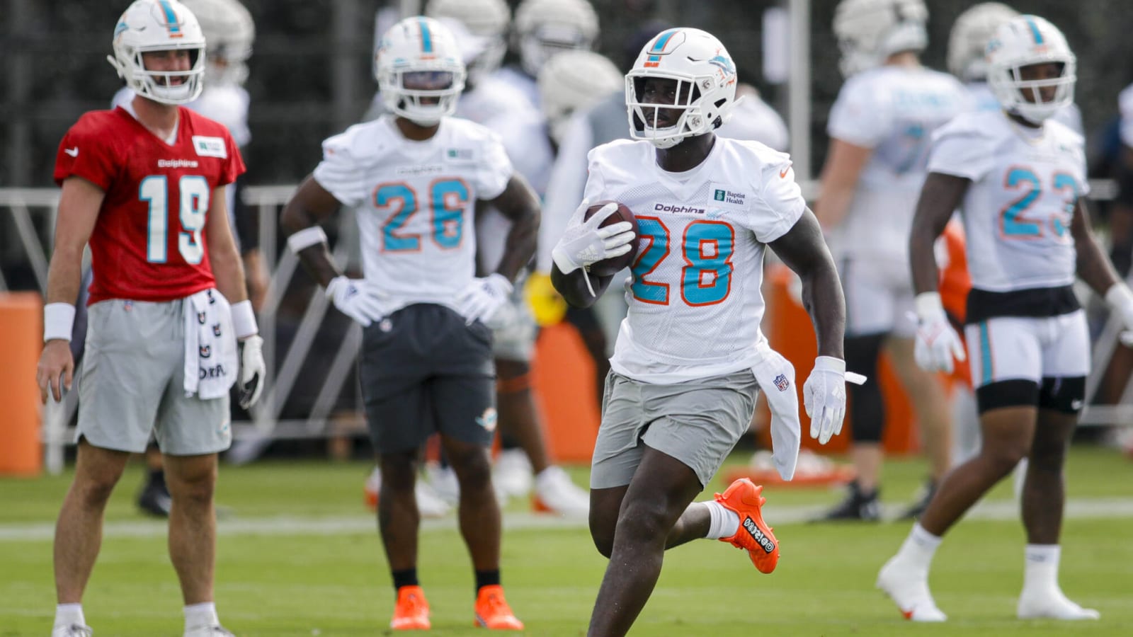 Is running back Sony Michel a surprising release for the Dolphins?