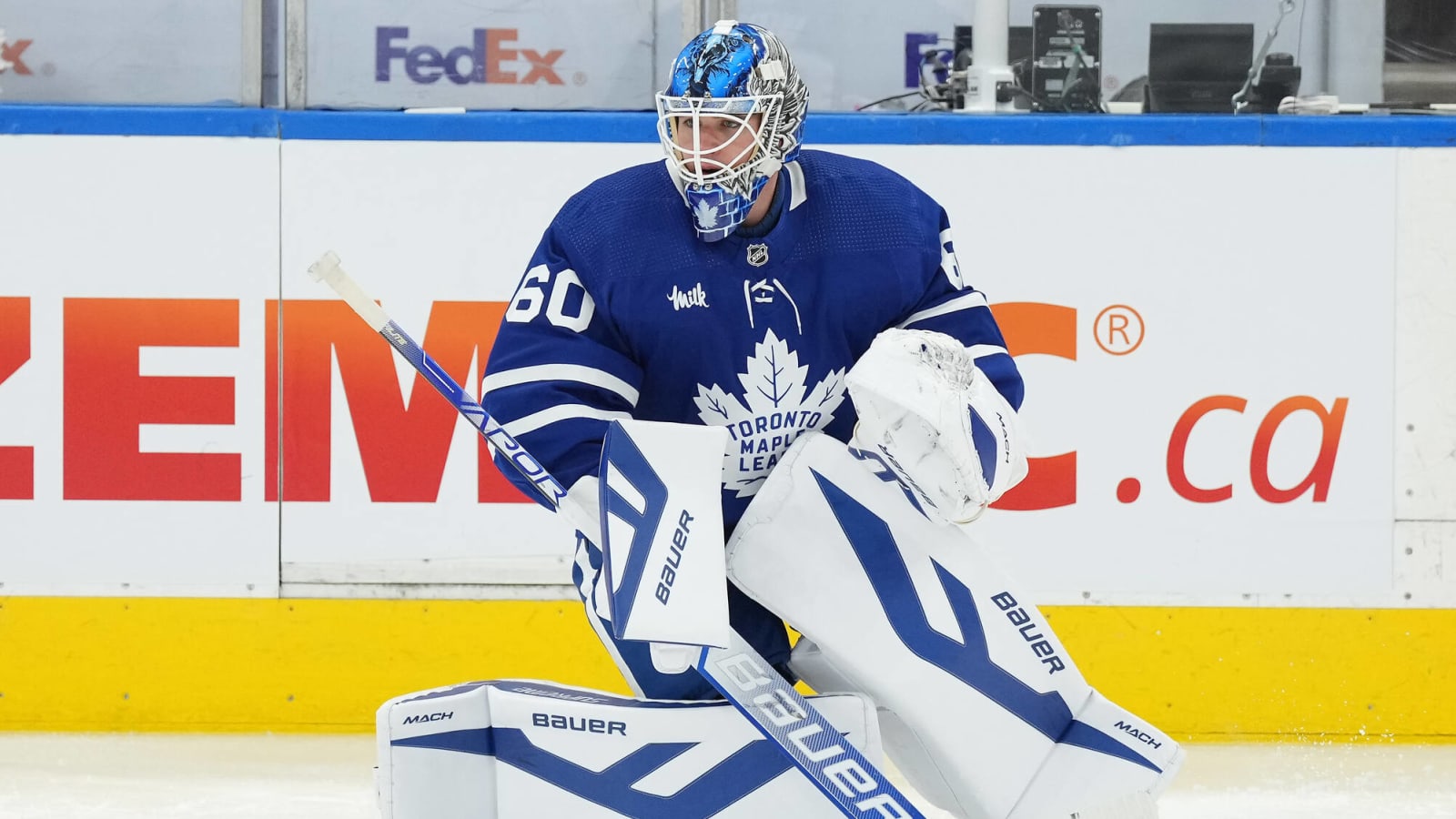 Maple Leafs name starting goalie for Game 4 vs. Panthers