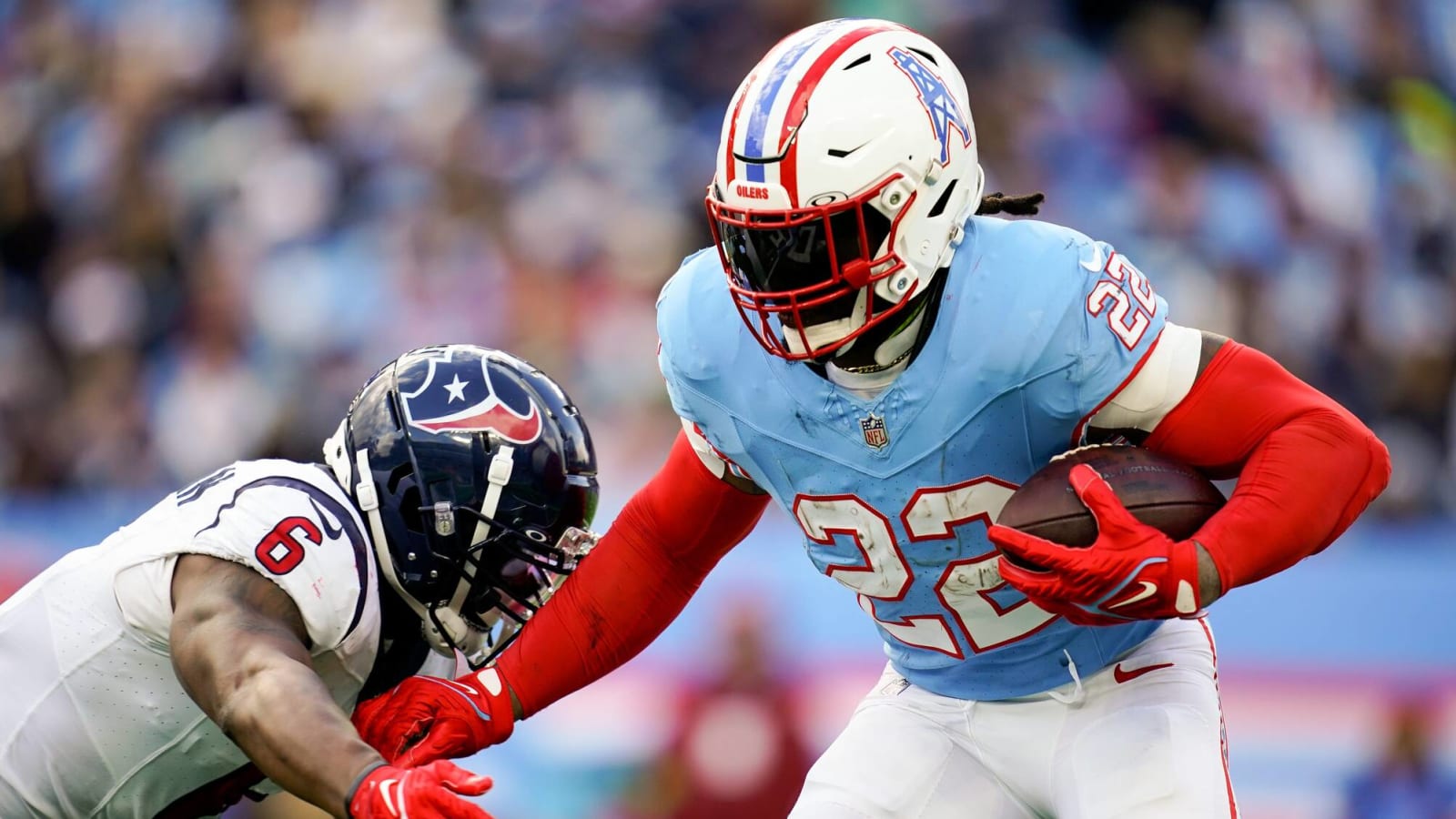 Titans RB Derrick Henry seems to offer hint on future