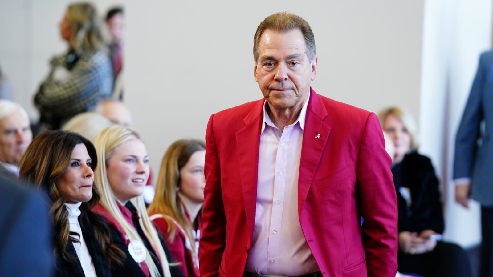 Saban's arrival to SEC Media Days was delayed for hilarious reason