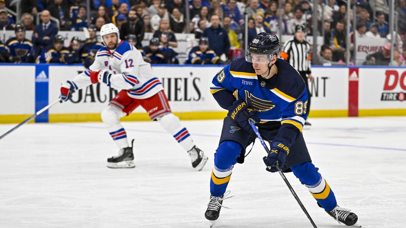 Blues’ Pavel Buchnevich Attracting Attention in Trade Deadline Talks