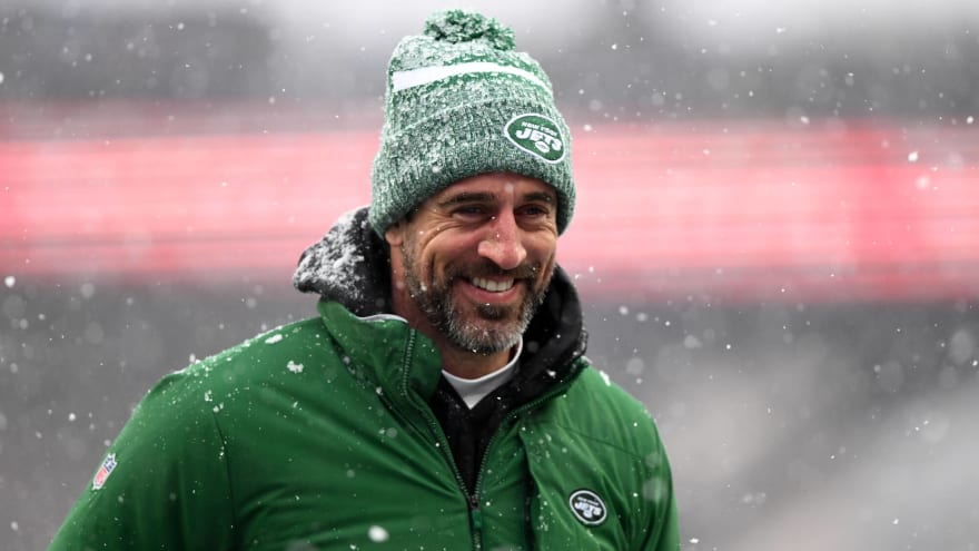 Jets QB Aaron Rodgers discusses HIV/AIDS epidemic