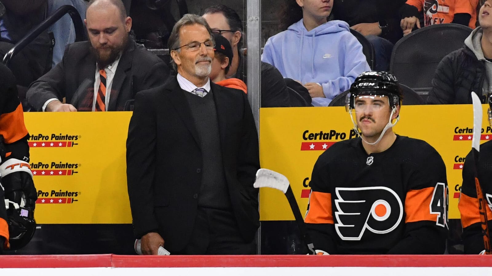 Coach Tortorella Refused to Leave Game, Flyers Governor Has Great Reaction