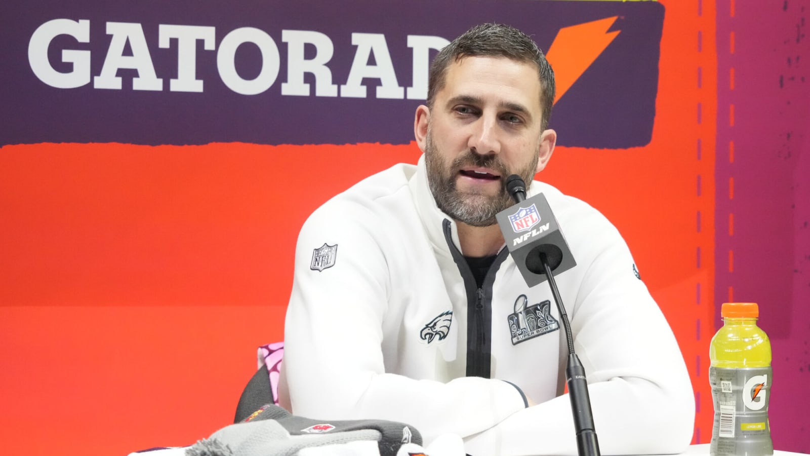 Eagles owner raves about HC Nick Sirianni with 'hot seat' talk silenced