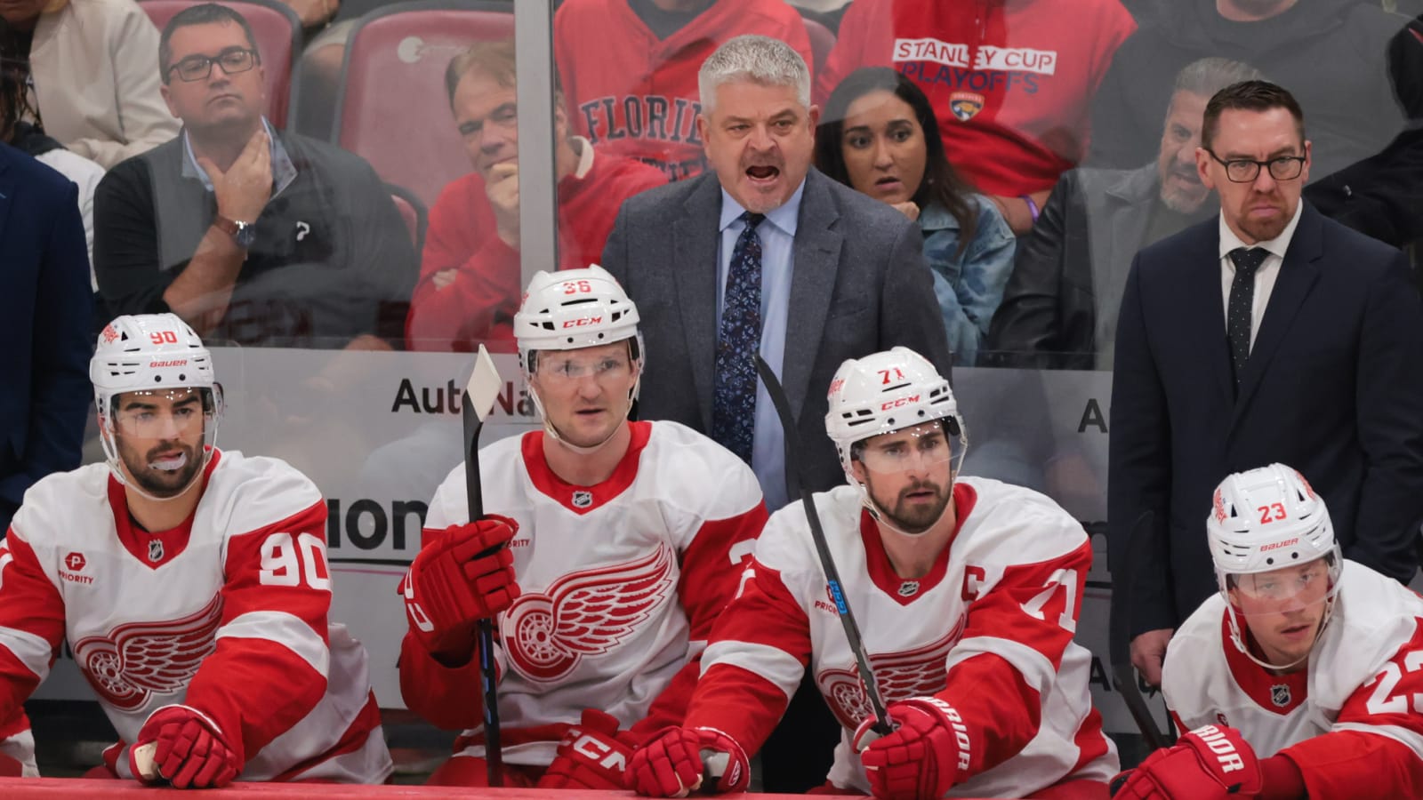 Red Wings Coach Believes Honesty is Best Policy