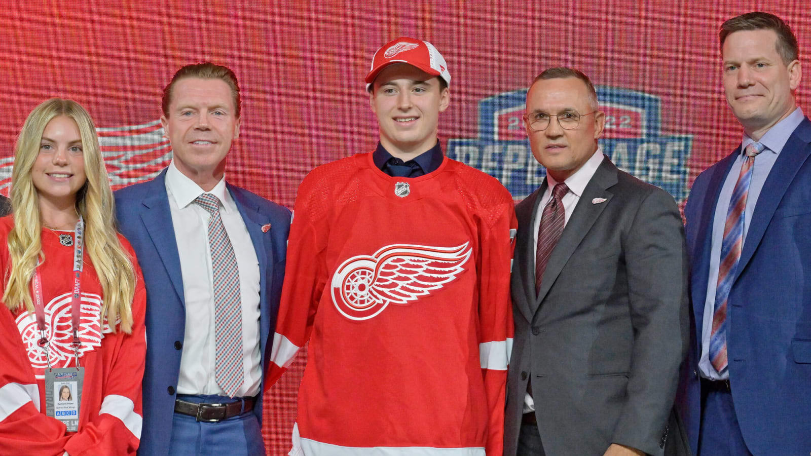 Red Wings 2022 first-round pick likely out for rest of season