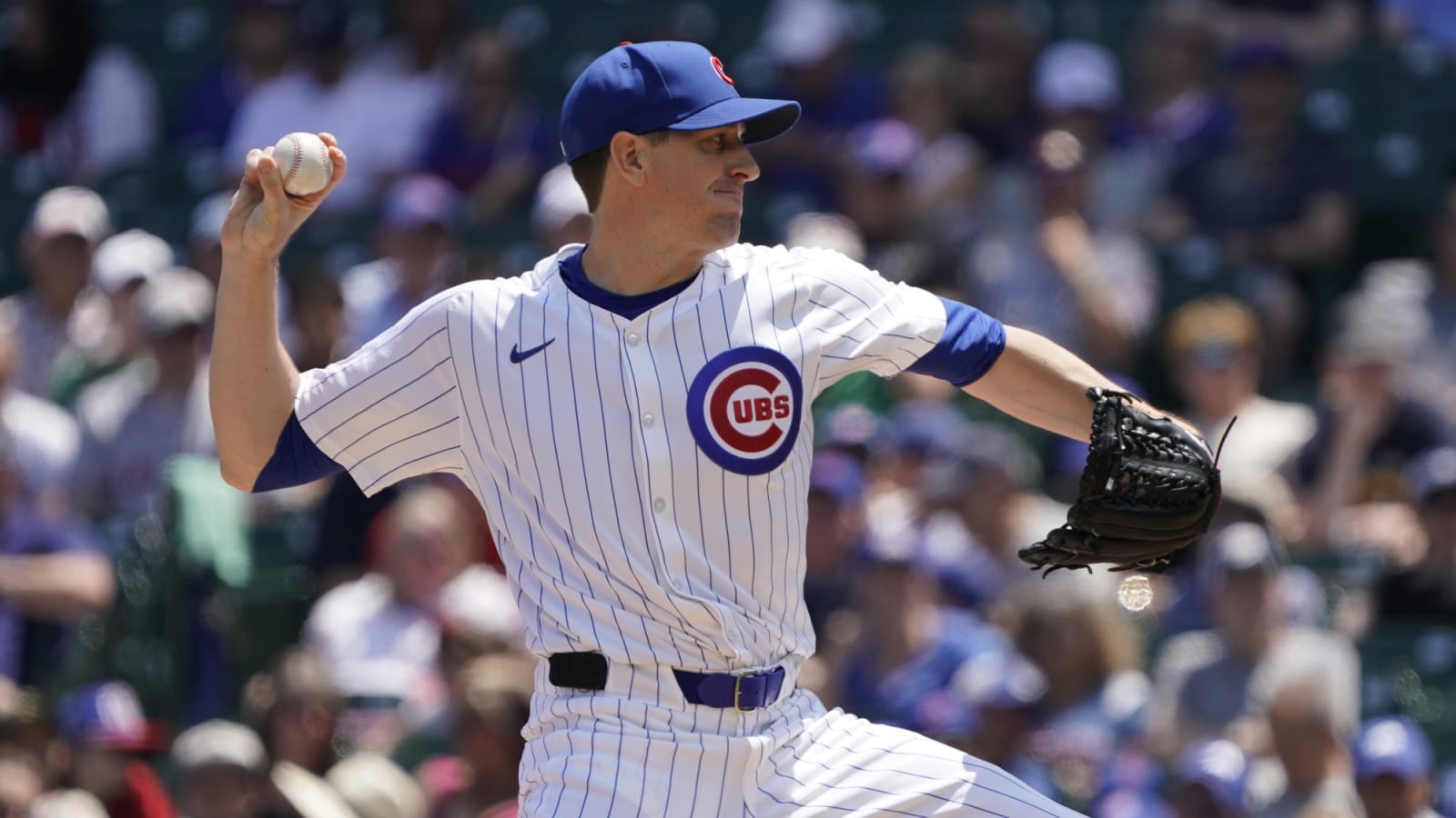 Struggling Cubs starter forced out injured against Angels