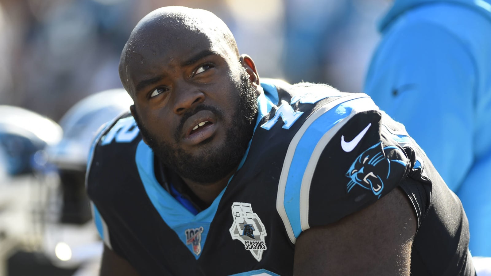 Panthers OT Taylor Moton prepared to play on franchise tag