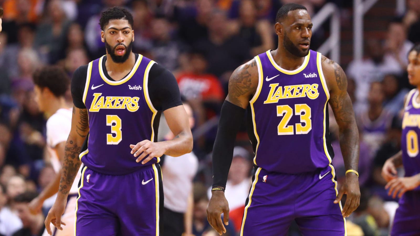 Lakers share footage of LeBron James-Anthony Davis workout