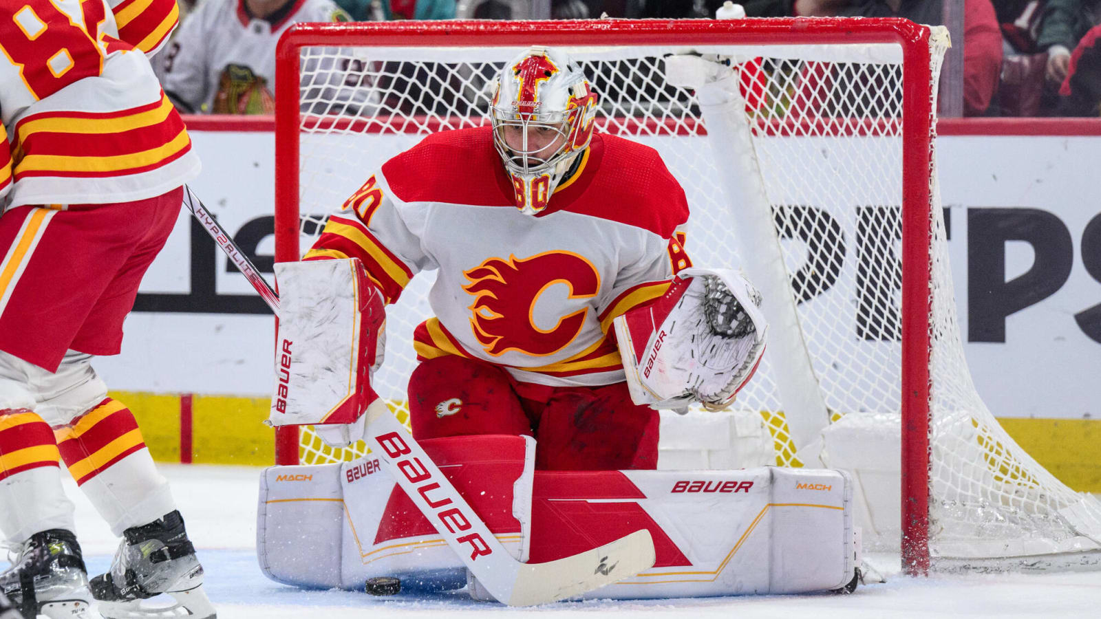 Flames place goaltender on IR