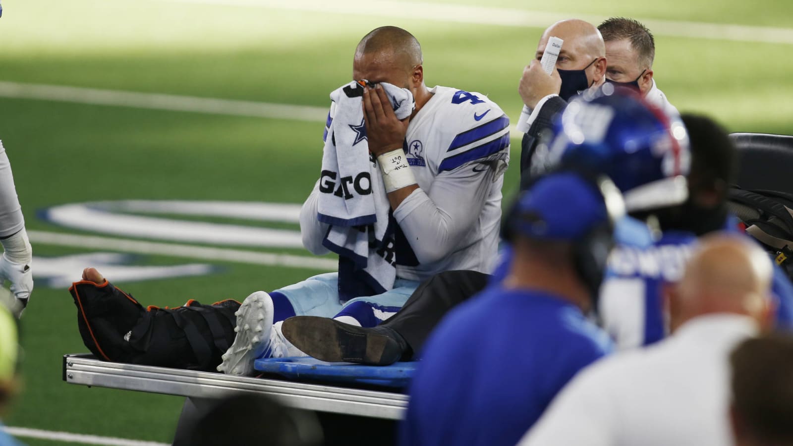 Dak Prescott in 'great spirits' after season-ending injury