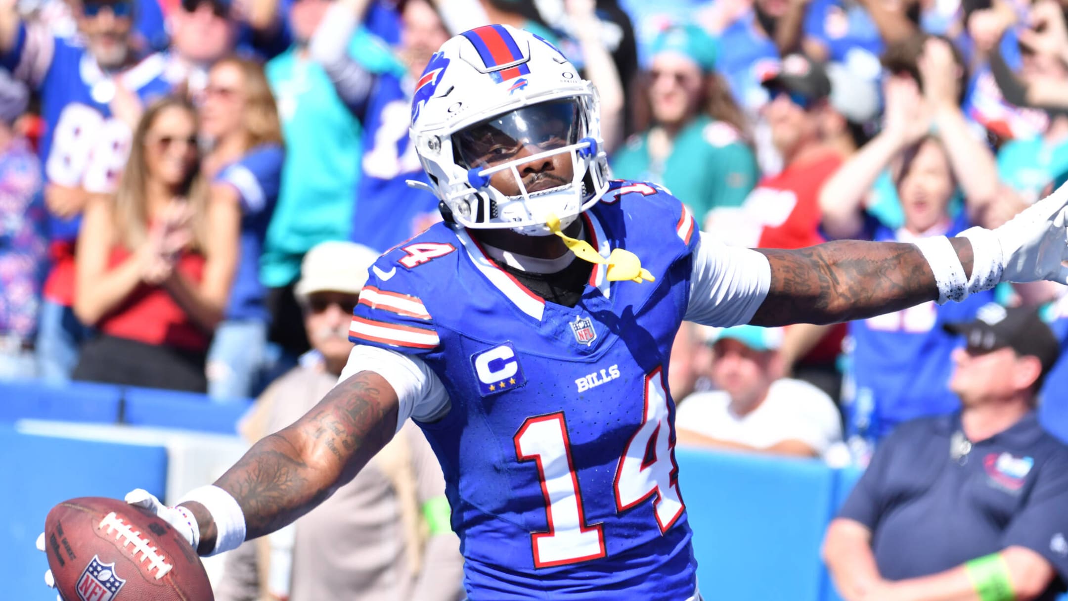 Watch: Bills' Stefon Diggs scores 55-yard TD