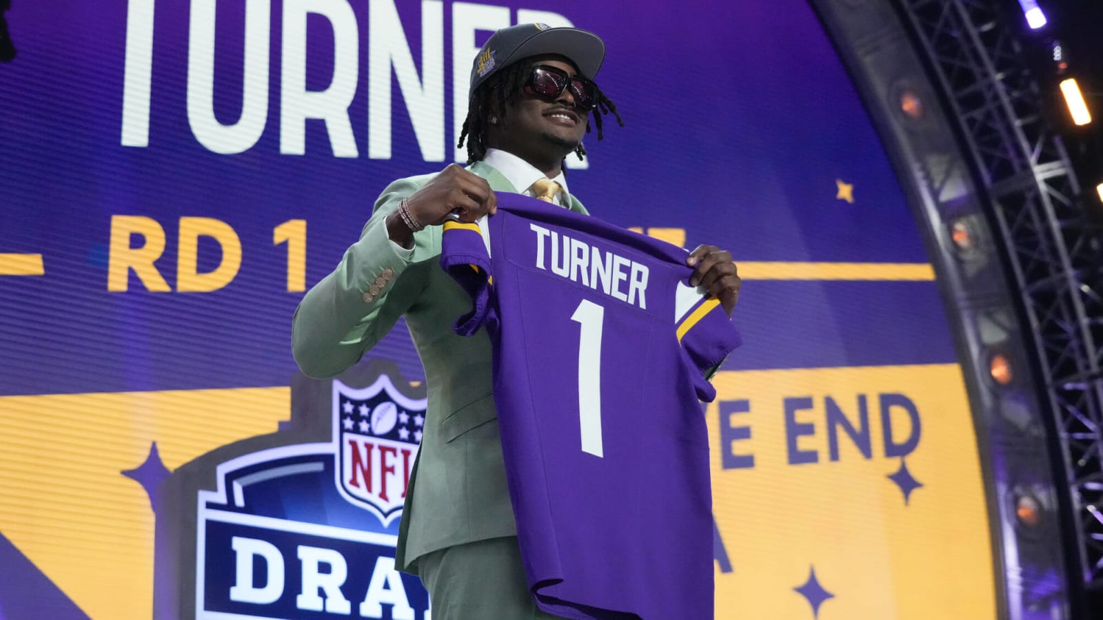 Minnesota Vikings release jersey numbers for Dallas Turner and Will Reichard