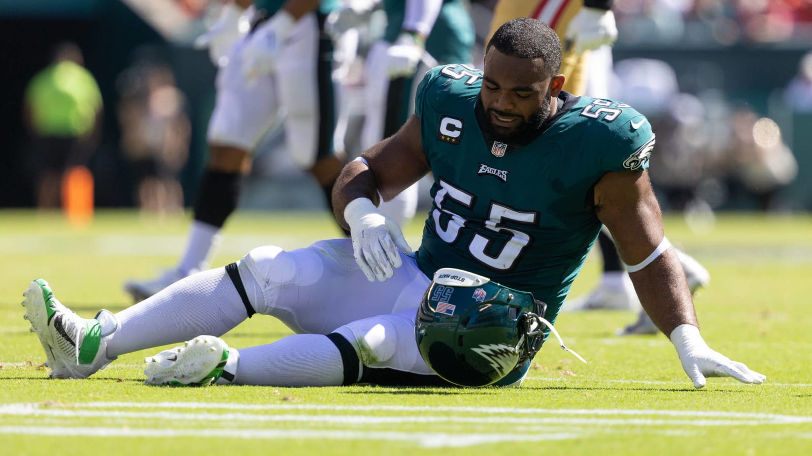 Eagles DE Brandon Graham tore Achilles in loss to 49ers?