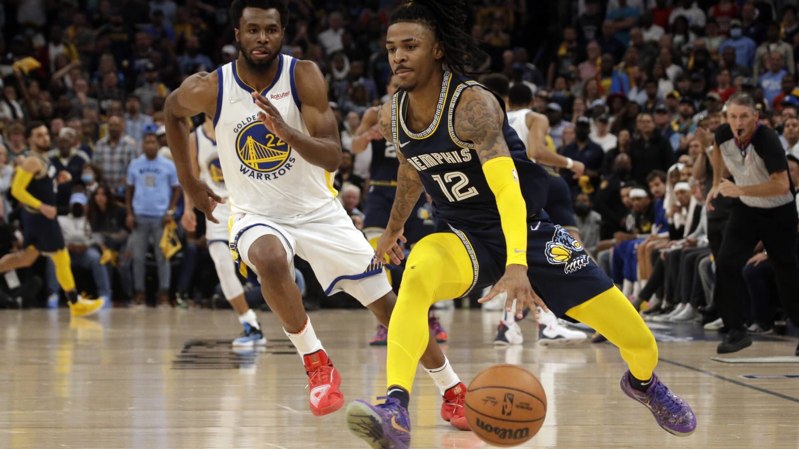 Ja Morant got away with egregious travel in Game 2 win