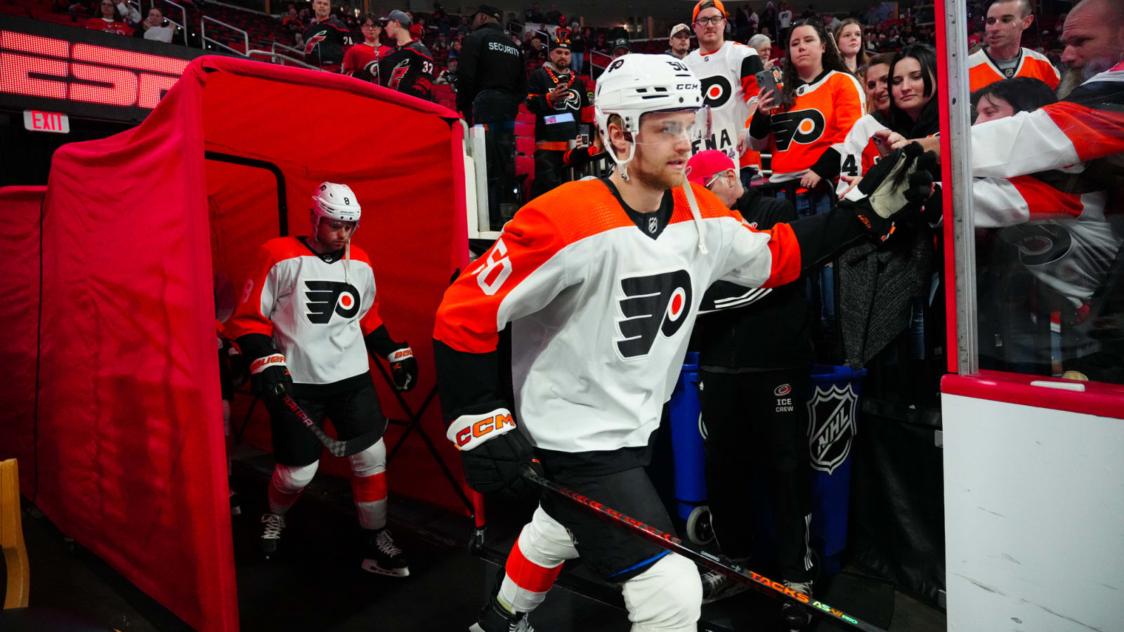Flyers re-sign Adam Ginning to two-year contract