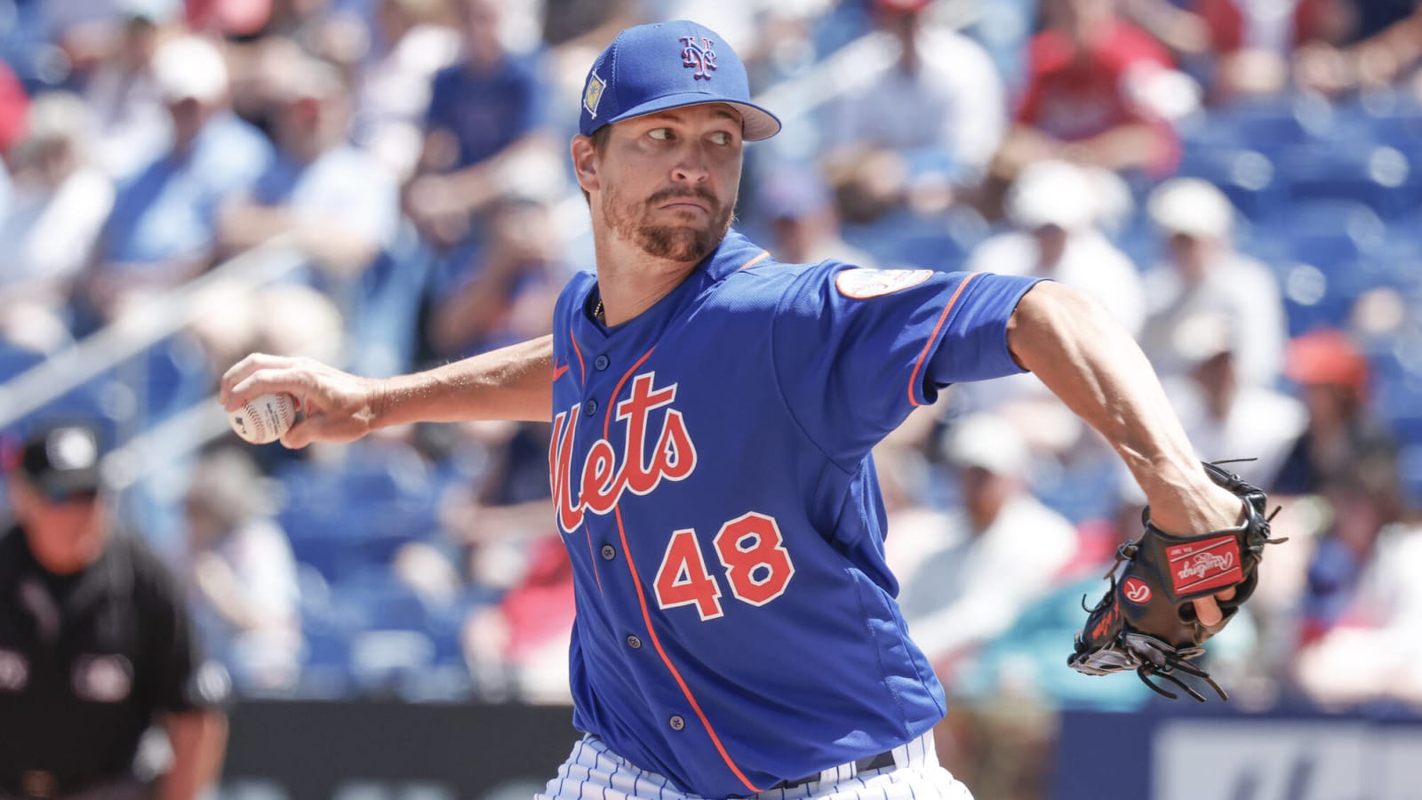 Mets ace Jacob deGrom has 'continued healing' in scapula