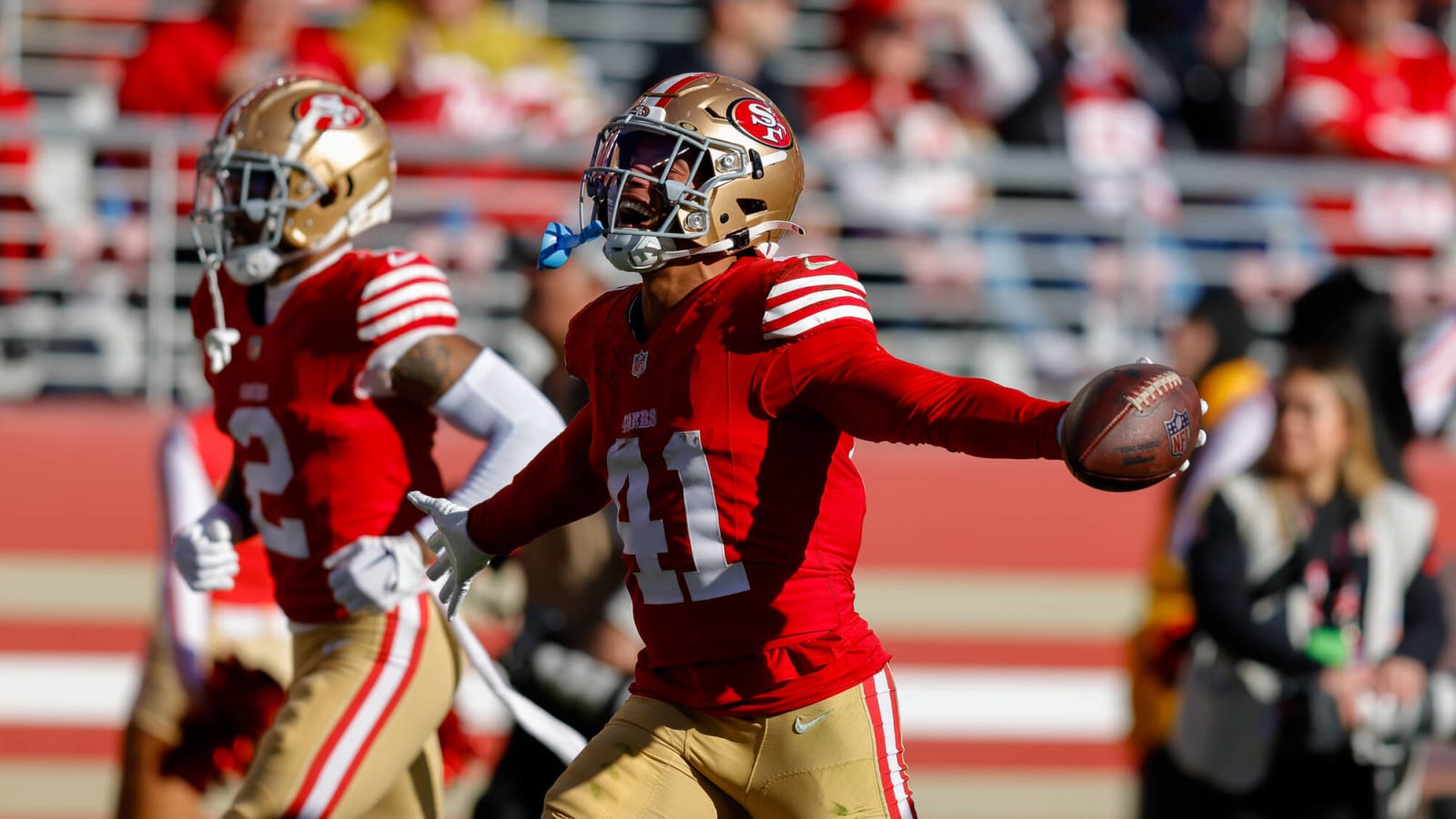 49ers Notebook: Tayler Hawkins has an NFL debut to remember; 49ers wanted to keep Puka Nacua from breaking record; Sam Darnold gets a passing grade